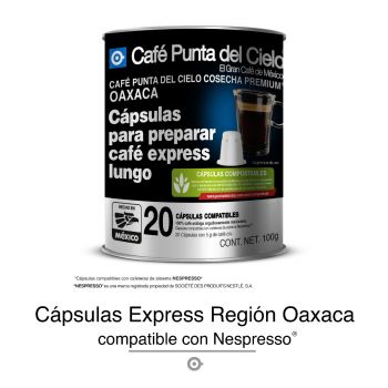 Cápsulas compatibles Express Región Premium Oaxaca